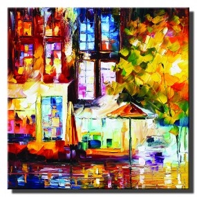 Tranh in Canvas sơn dầu